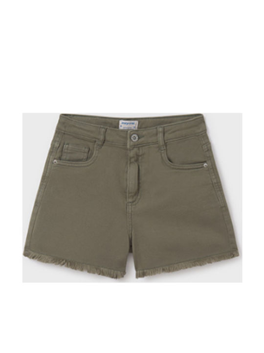 Kinder-Shorts/Bermudas Stoff Khaki