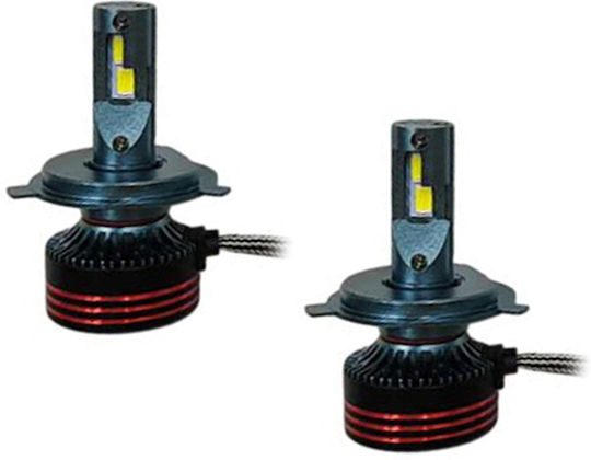 Rchang Lamps Car H4 Canbus LED 6000K Cold White 55W 2pcs