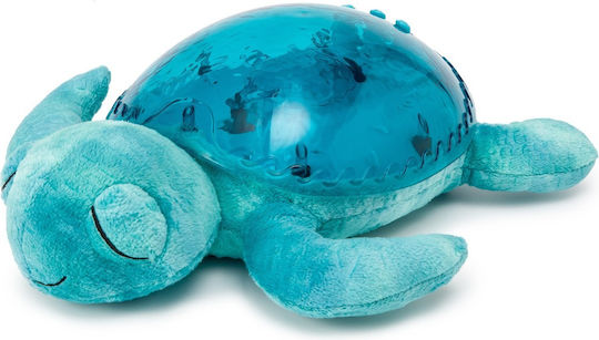 Cloud b Παιχνίδι Ύπνου Tranquil Turtle από Ύφασμα με Μουσική και Ήχους για Νεογέννητα