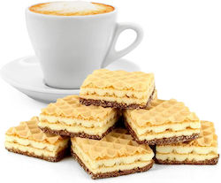 Keto-Waffeln Cappuccino-Geschmack Mehlfrei Glutenfrei MCT Low Carb Dm 3 Stück x 35,5g