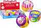 Lean Toys Μπάλα Rattle Colorful με Ήχους για 3+ Μηνών (Διάφορα Σχέδια) 1τμχ