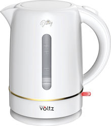 Voltz Daisy 1.7л Електрическа Кана 2200W Бял
