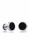 Greca Ohrringe 9mm Unisex Schraube Emaille Edelstahl Tribut 0130553401