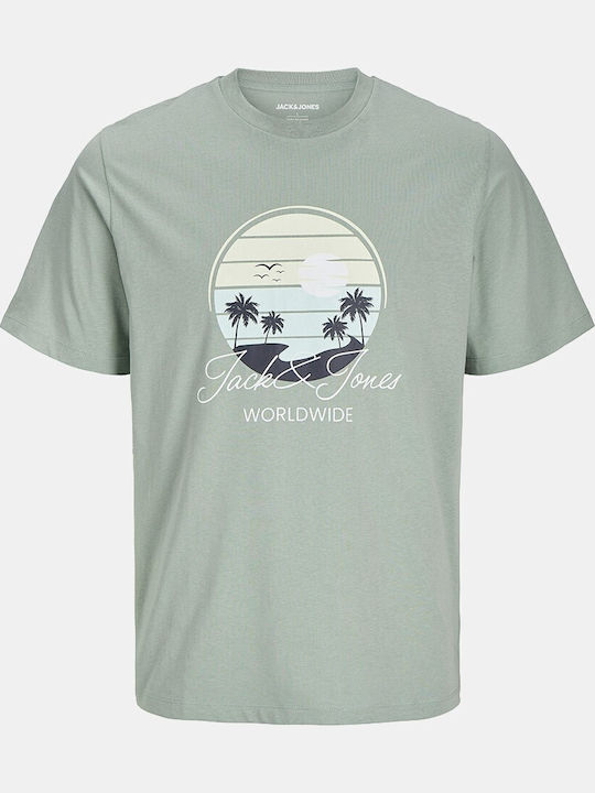 Jack & Jones Παιδικό T-shirt Πράσινο
