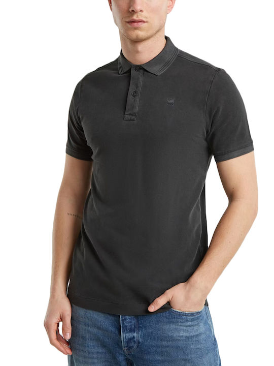 Dunda Overdyed Polo T-shirt Gray