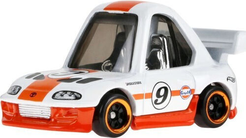 Hot Wheels Tooned Gulf '94 Toyota Supra White Car For 3+ Years Old
