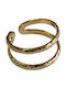 Tatu Moyo Ring made of Steel Gold Plated