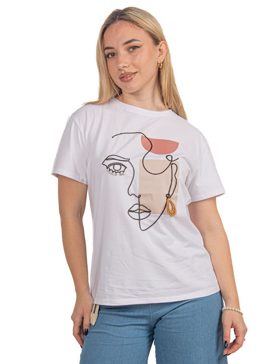 Ellen Women's T-shirt White