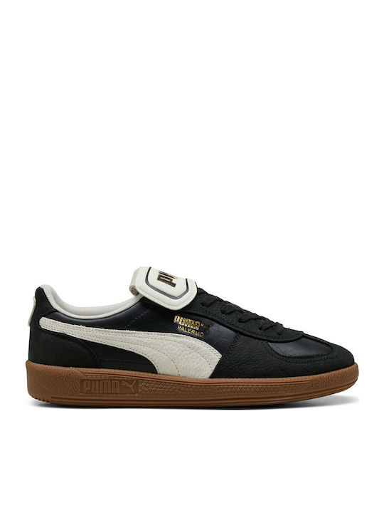 Puma Palermo Premium Herren Sneakers Schwarz 401744-02 Skroutz