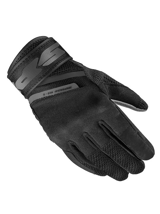 Spidi Neo-S Herren Motorradhandschuhe Schwarz