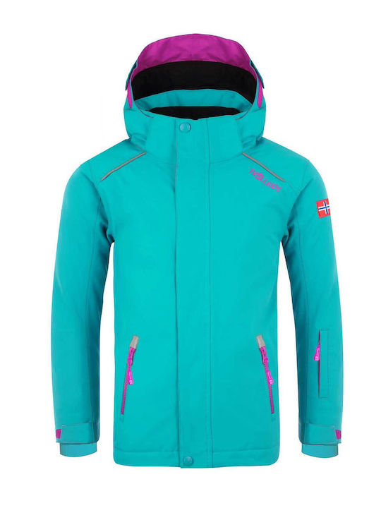Kinder Freizeitjacke mit Kapuze Blau