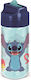 Disney Lilo And Stitch Παιδικό Παγούρι Lilo & Stitch Πλαστικό με Καλαμάκι 430ml