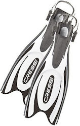 CressiSub Flippers Diving Frog Plus White/black