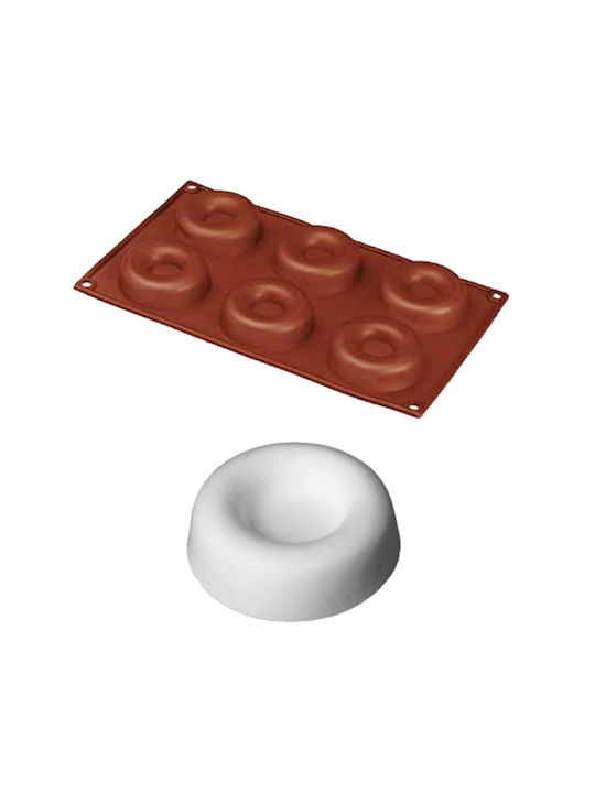 Φόρμα Σιλικόνης 6 Savarin Φ72x23υmm 62ml-happyflex