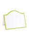 Caspari Christmas Placecard Green