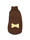 Hundestrickknochen Braun 35cm 0000004563