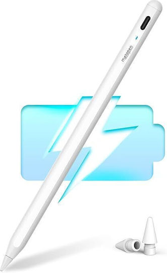 Metapen A8 Digital Touch Pen mit Palm Rejection für iPad in Weiß Farbe