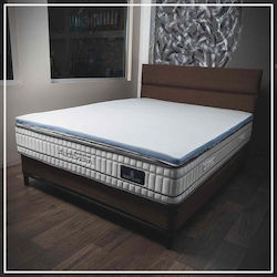 Double Mattress Topper "Cool Gel" 180x200x4 2etopcool4-180200