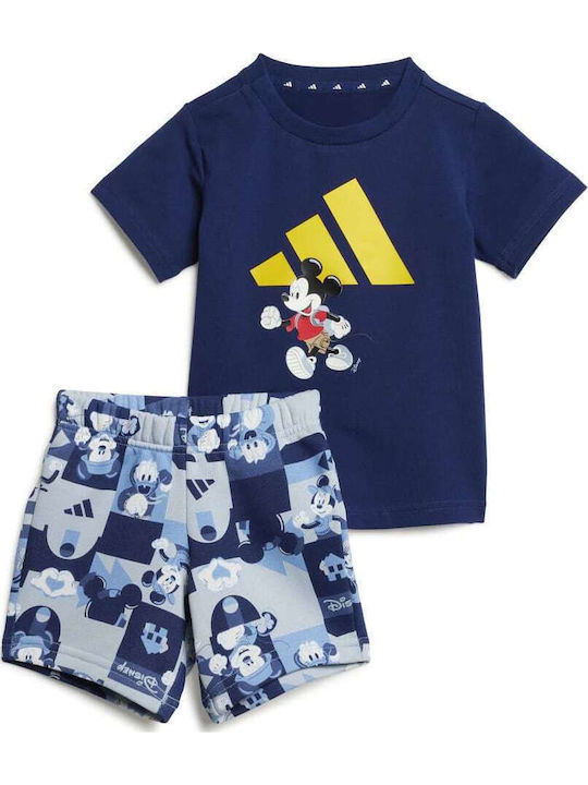 adidas Kinderbekleidungssets mit Shorts Marineblau 2 Stück