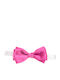 Victoria Kids' Bow Tie Solid Double Satin Fuchsia
