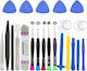 25-teiliges GSM-Reparatur-Schraubendreher-Set für Smartphones und Tablets