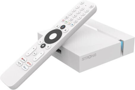 Strong TV Box LEAP-S3+ V2 4K UHD with WiFi USB 2.0 2GB RAM and 2GB Storage Space with Operating System Android and Google Assistant