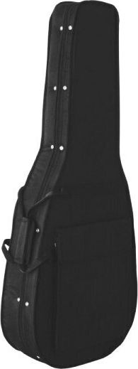 Flight Suitcase Acoustic Guitar Padded Black