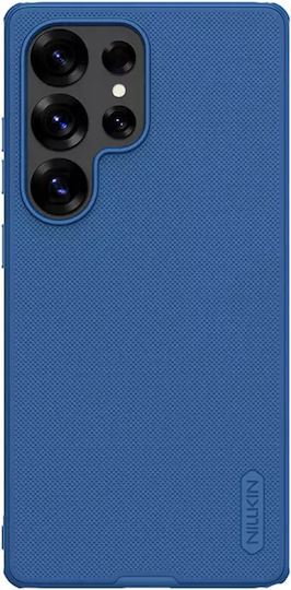 Nillkin Super Frosted Pro Umschlag Rückseite Kunststoff / Silikon Blau (Galaxy S25 Ultra,Samsung S25 Ultra)