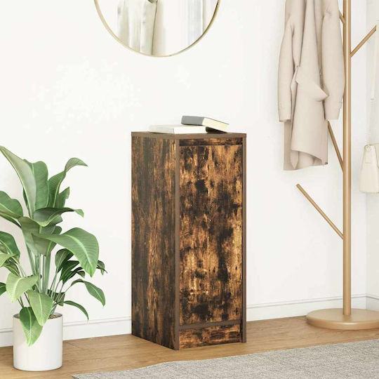 Дървен Офисен Шкаф Кафяв 29.5x34x76см