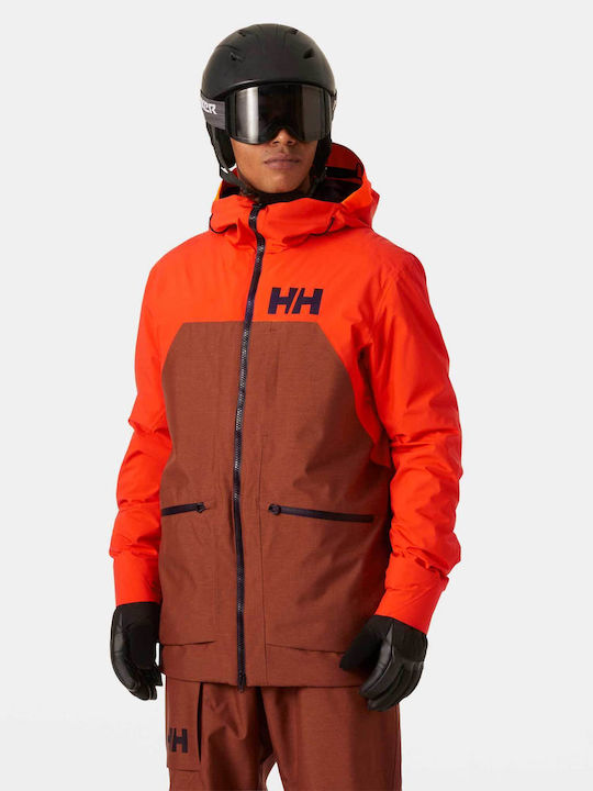 Helly Hansen Lifaloft 2.0 65787-301 Мъжко Яке за Ски и Сноуборд Оранжев