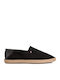 Stoff Herren Espadrilles in Schwarz Farbe