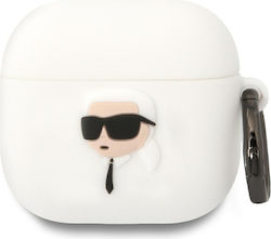 Karl Lagerfeld Karl Head 3D Husă cu cârlig în c...