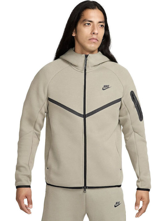 taupe nike tech fleece