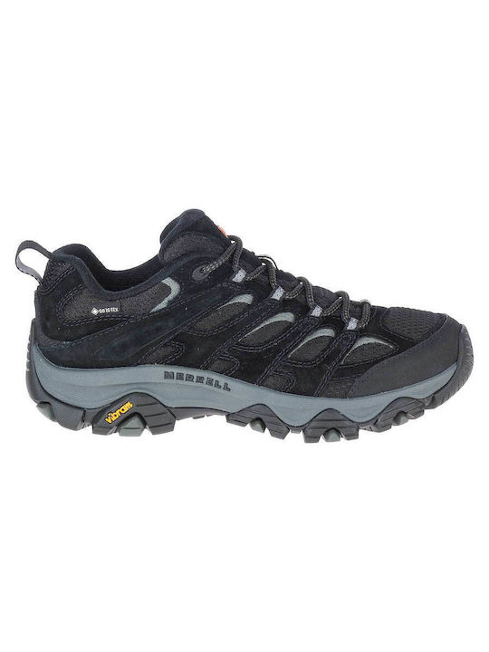 Merrell Moab 3 Women's Waterproof Hiking Shoes With Gore-Tex Membrane Black