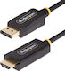 StarTech Cable DisplayPort male - HDMI male 3m Μαύρο (10F-DP-HDMI-4K60-HDR)