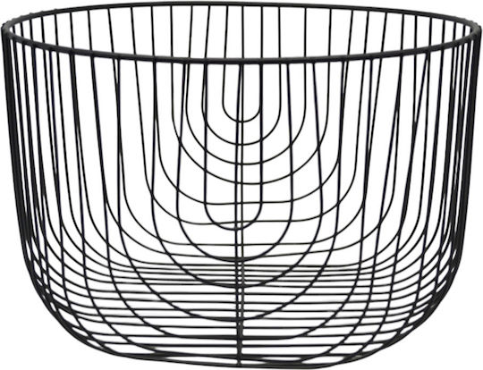 Ankor Φρουτιέρα Μεταλλική Μαύρη 25x25x16.5εκ. Ankor Φρουτιέρα Μεταλλική Μαύρη 25x25x16.5εκ.