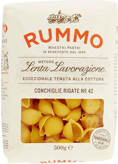 Rummo Conchiglie Rigate No 42 Ιταλικά Ζυμαρικά Κοχύλια Νο 42 500γρ