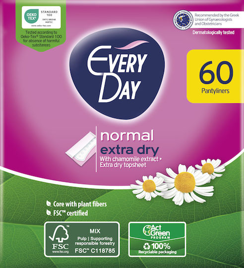 Every Day Normal Extra Dry Σερβιετάκια 60τμχ
