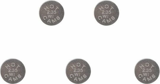 Hot Cams Valve Shims Dia.10.00mm Thickness:2.35mm 5pk1000235 5pcs
