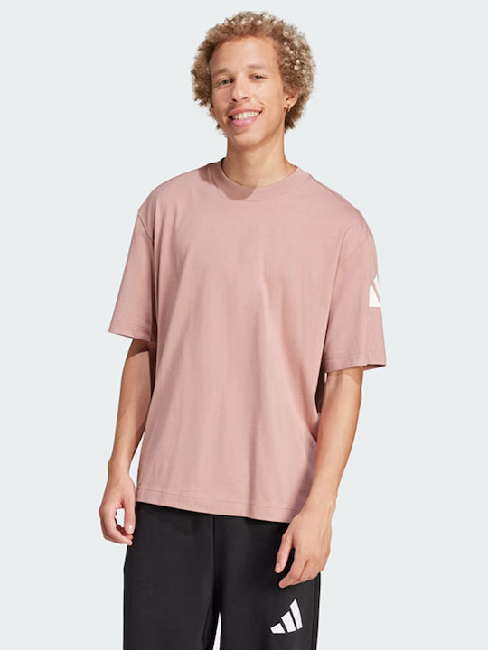 adidas Fit 3 Bar T-shirt Pink
