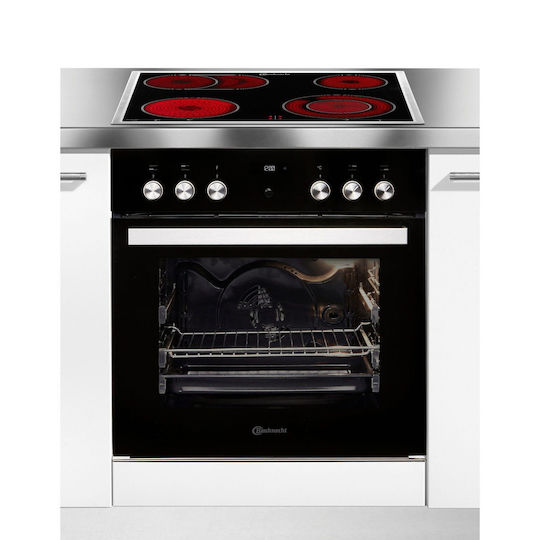 Bauknecht Heko Pyro 8830s Built-in Electric Oven Set 65l Pyrolytic Black P.59 5xy.59 5xb.56 4 B-stock