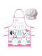 Disney Little Sweetie Kids Apron with Chefs Hat Multicolour