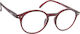 Oramont Reading Glasses +1.75 in Burgundy color...
