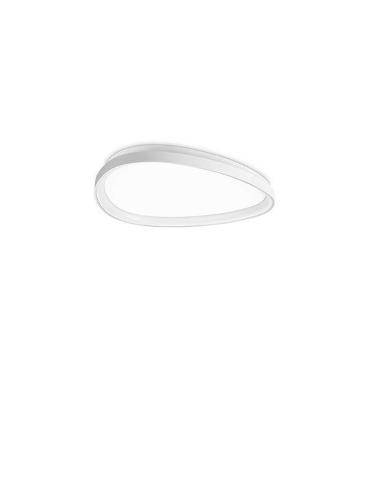 Ideal Lux Таванно осветление Бяла с Вграден LED