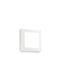 Ideal Lux Ceiling Mount Light 17cm White with Integrated LED