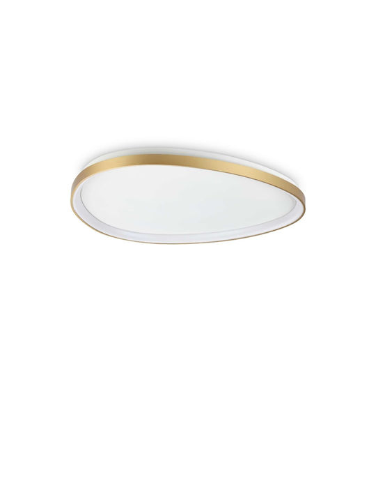 Ideal Lux Таванно осветление Златист с Вграден LED