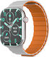 Vidvie SW1615 Smartwatch με Παλμογράφο (Ασημί)