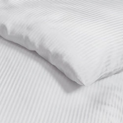 Lino Home Hotel Pillowcase Striped 50x70cm