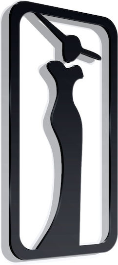 Semn "Doamne" 7x13 Plexiglas Negru 3mm Nr. 54454