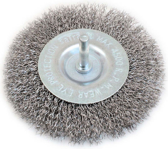 Asta S100sb6 Συρματόβουρτσα Αξονάκι 6 Mm Φ100 Mm